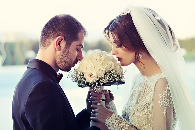 Bride and groom
