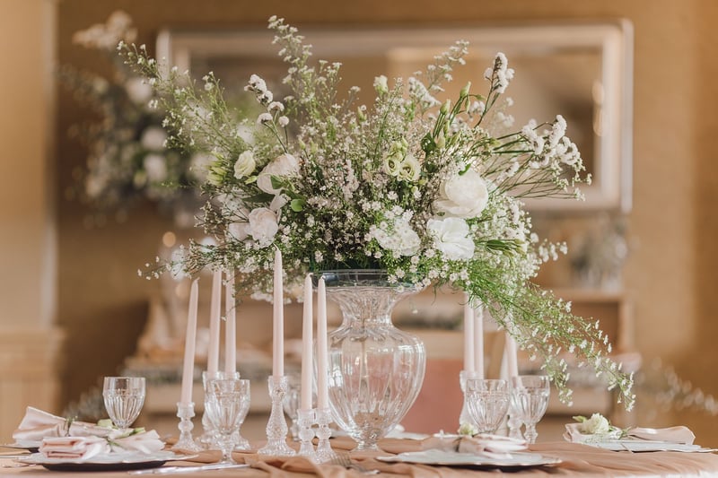 Wedding table decoration